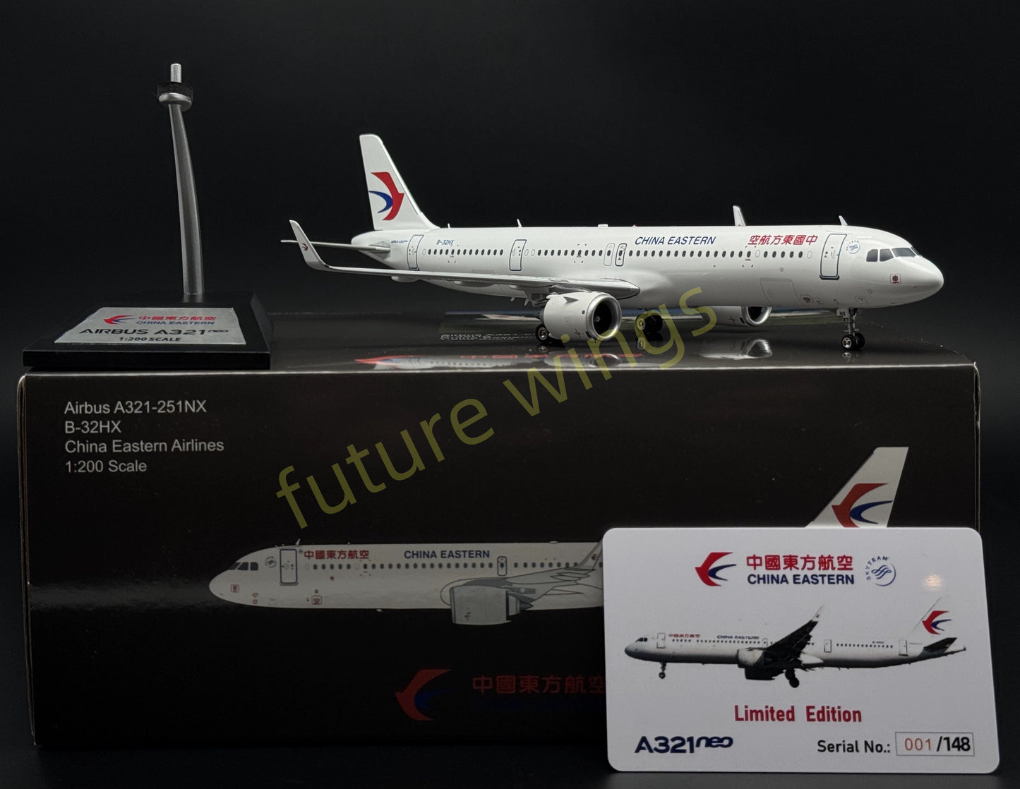 1:200 InFlight200* China Eastern Airlines A321NEO B-32HX Diecast Aircraft Model