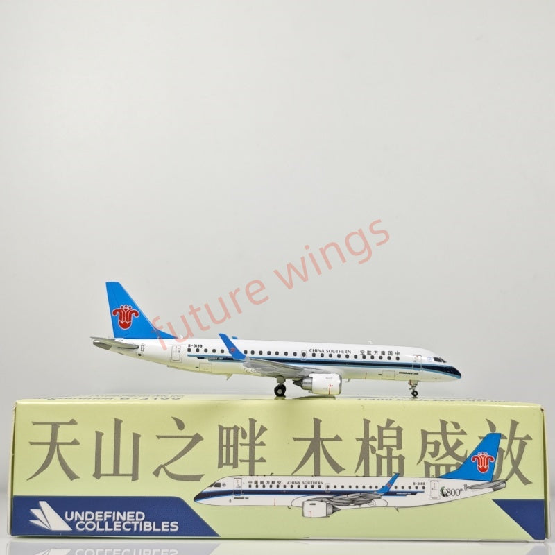 1:400 UC Model China Southern Airlines ERJ-190 B-3199 Aircraft Model+Free Tractor
