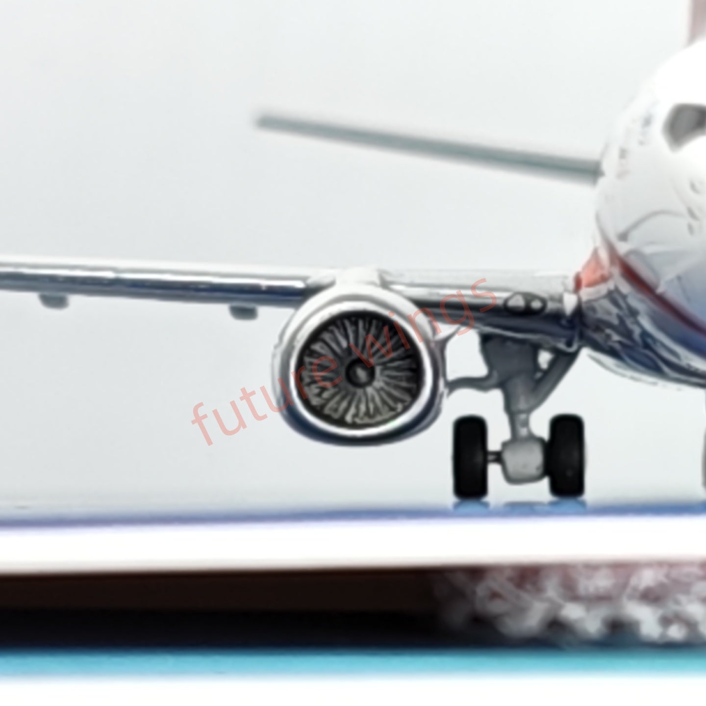 1:400 AeroPolaris ShangHai Airlines B737-800 B-16722 Aircraft Model+Free Tractor