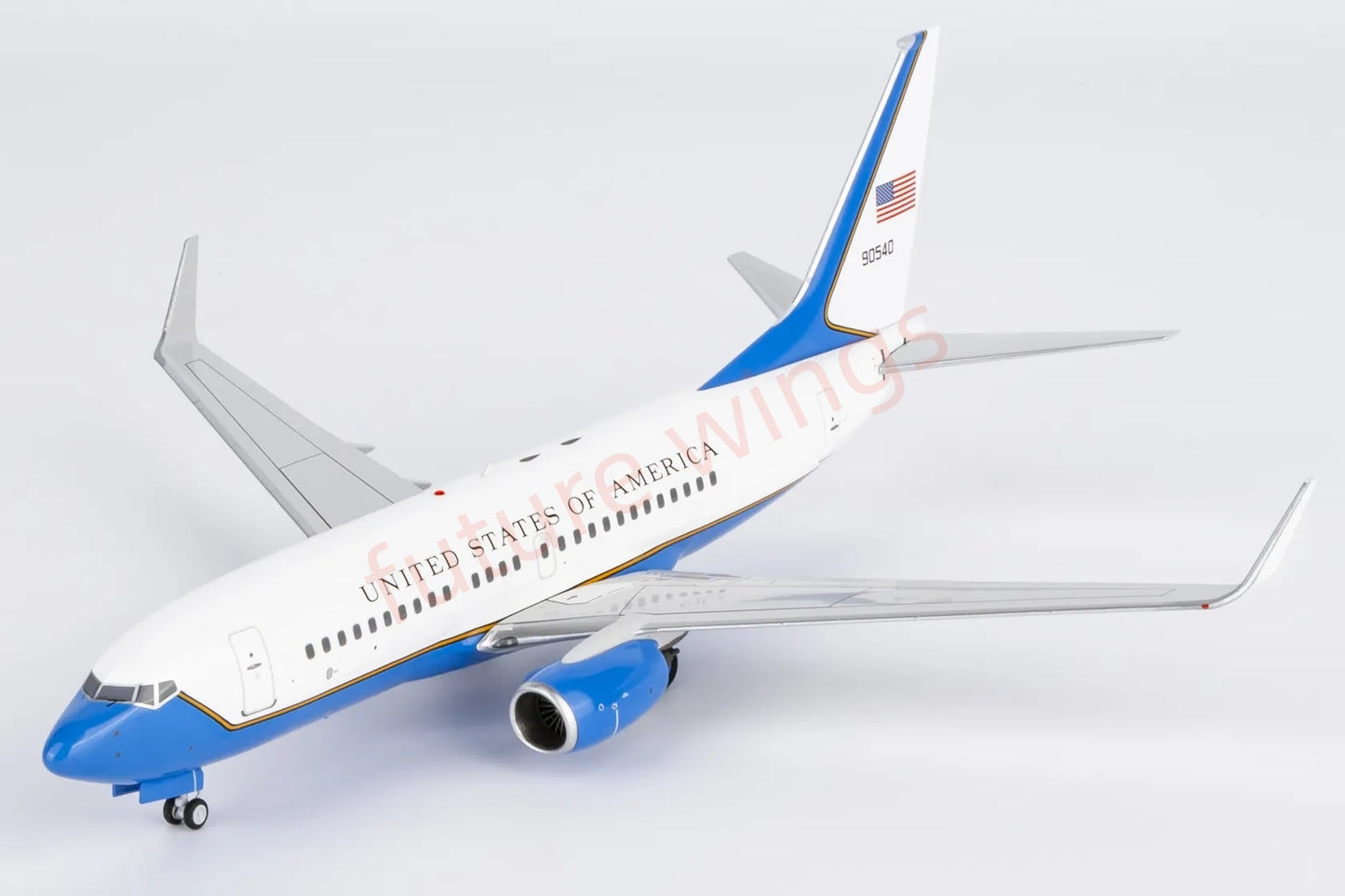 1:200 NG Models NG05017 USAF B737-700 C-40B 09-0540 Diecast Aircraft Model