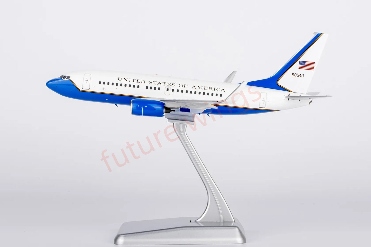 1:200 NG Models NG05017 USAF B737-700 C-40B 09-0540 Diecast Aircraft Model