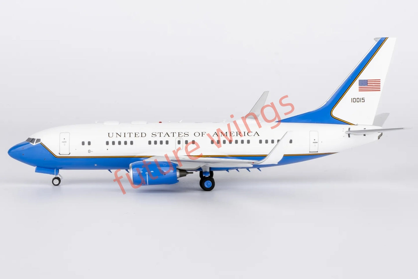 1:200 NG Models NG05016 USAF B737-700 C-40B 01-0015 Diecast Aircraft Model