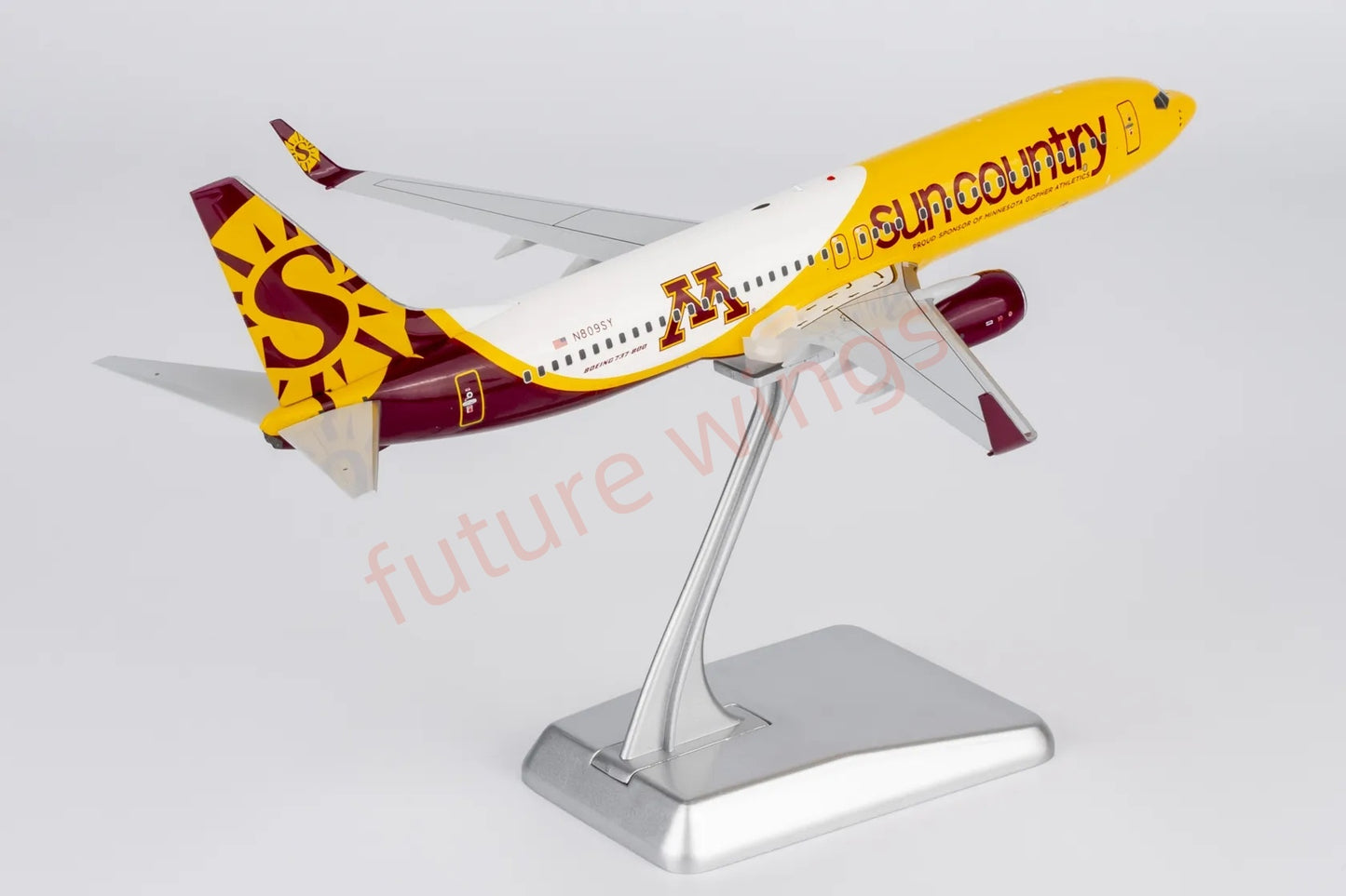 1:200 NG Models NG08049 Sun Country Airlines B737-800 N809SY Diecast Aircraft Model