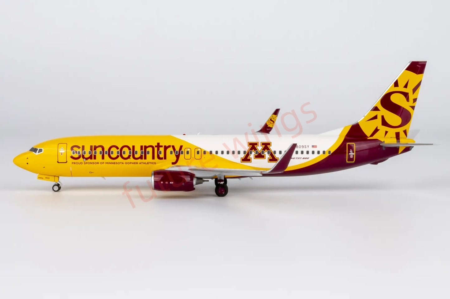 1:200 NG Models NG08049 Sun Country Airlines B737-800 N809SY Diecast Aircraft Model