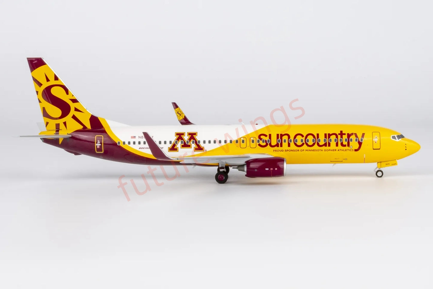 1:200 NG Models NG08049 Sun Country Airlines B737-800 N809SY Diecast Aircraft Model