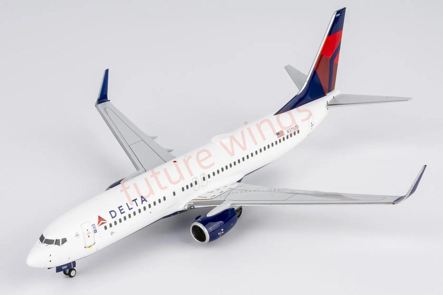 1:200 NG Models NG08061 Delta Airlines B737-800 N3757D Diecast Aircraft Model