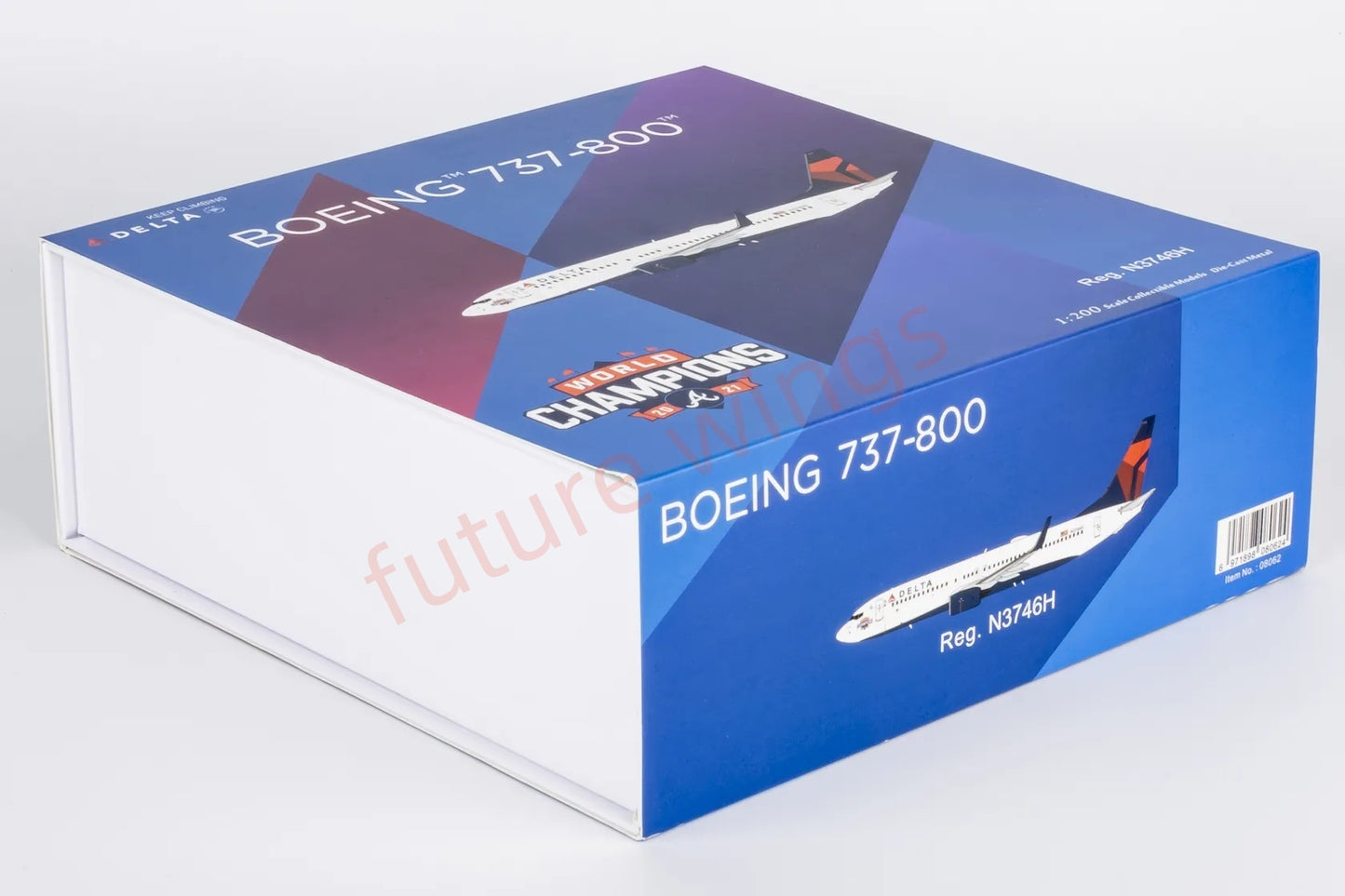 1:200 NG Models NG08062 Delta Airlines B737-800 N3746H Diecast Aircraft Model