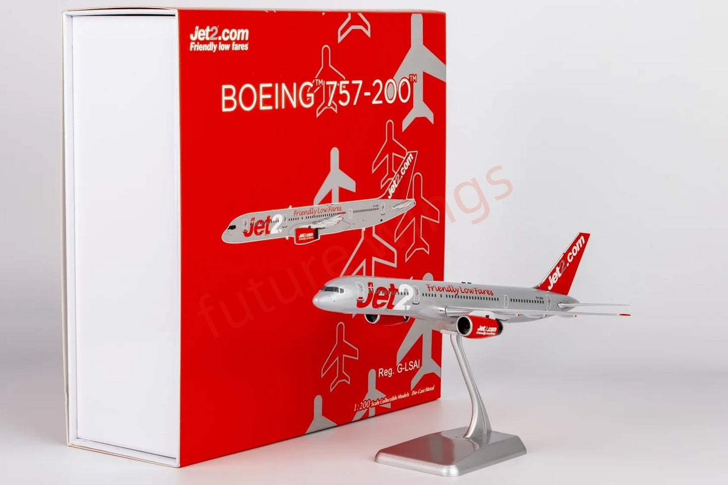 1:200 NG Models NG42052 Jet2 B757-200 G-LSAI Diecast Aircraft Model