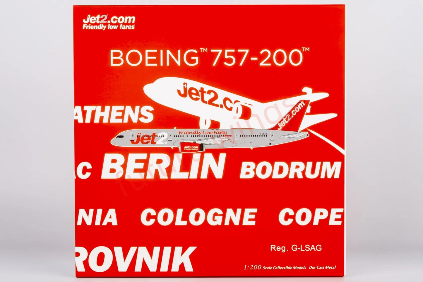 1:200 NG Models NG42054 Jet2 B757-200 G-LSAG Diecast Aircraft Model
