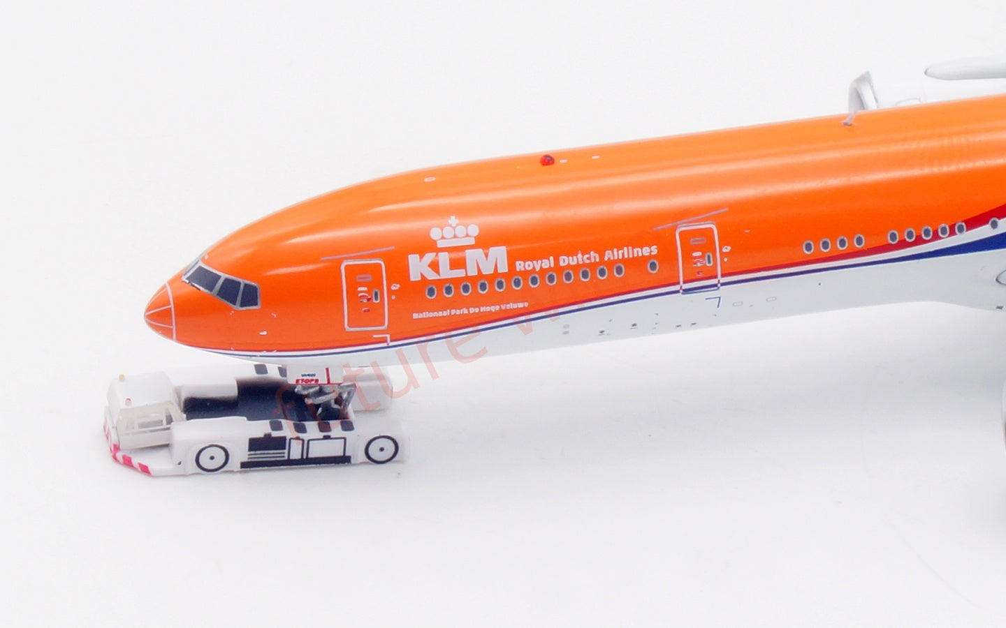 1:400 Aviation400 KLM B777-300ER PH-BVA Aircraft Model Free Tractor+Stand