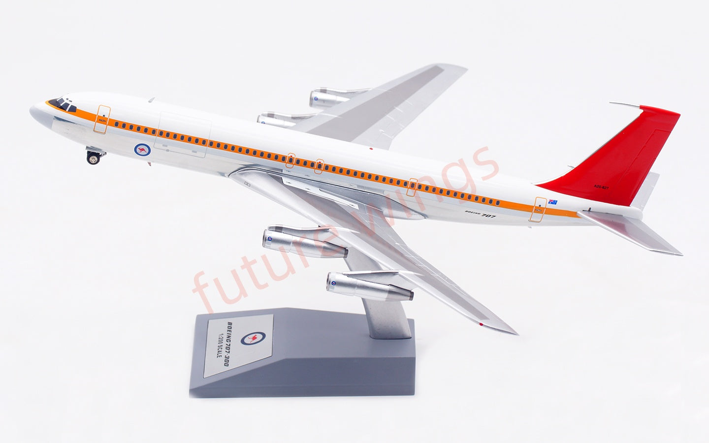 1:200 InFlight200 Royal Australian Air Force B707-300 A20-627 Diecast Aircraft Model