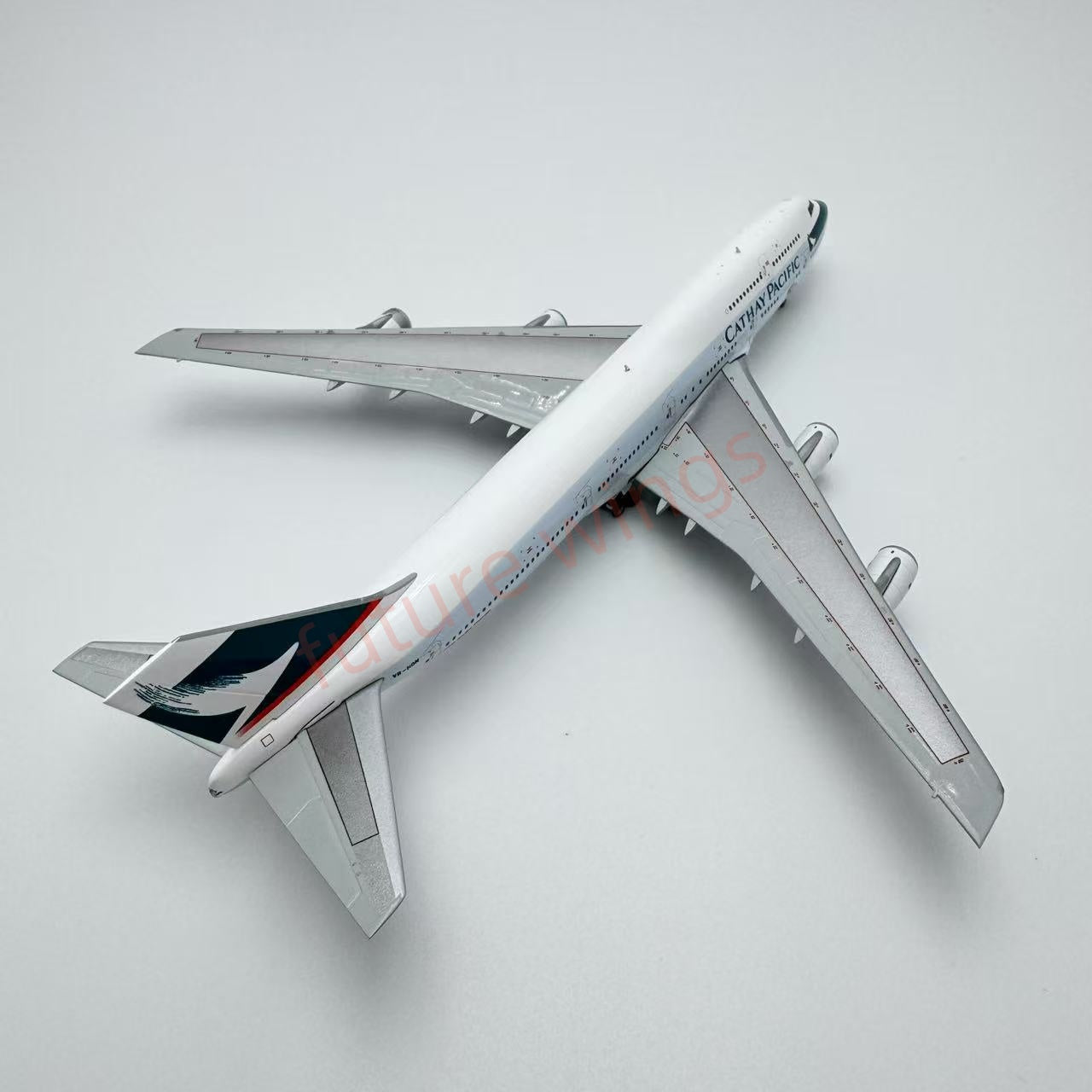 1:400 YY Wings Cathay Pacific B747-300 VR-HON "50years"Free Tractor +Stand