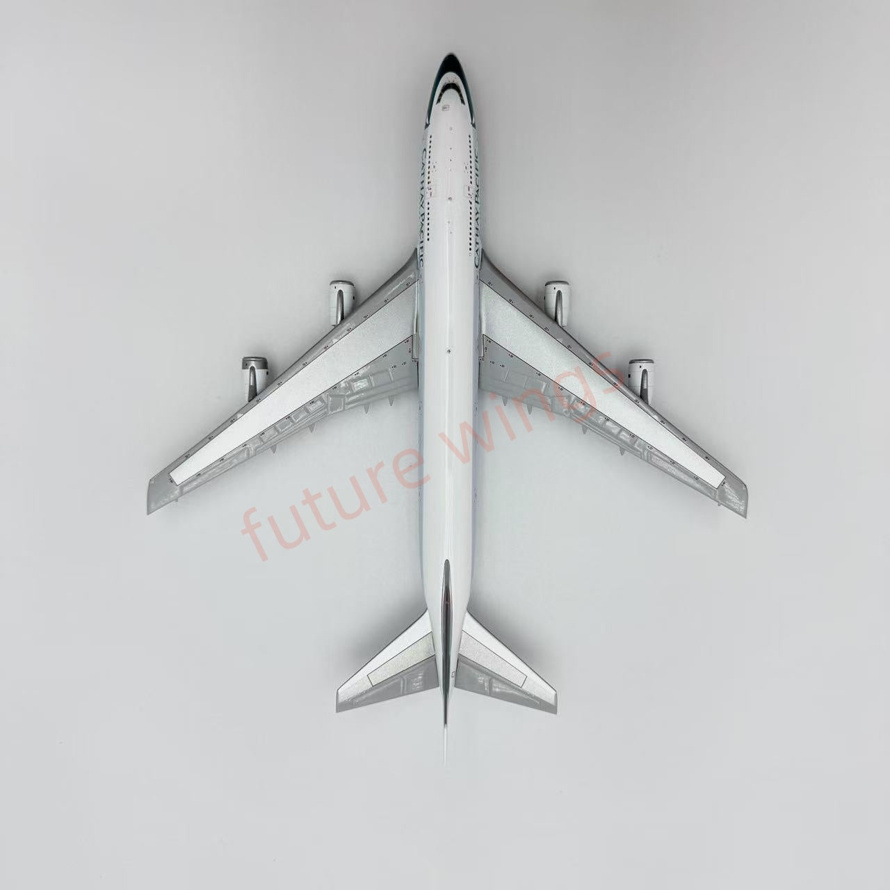 1:400 YY Wings Cathay Pacific B747-300 VR-HON "50years"Free Tractor +Stand