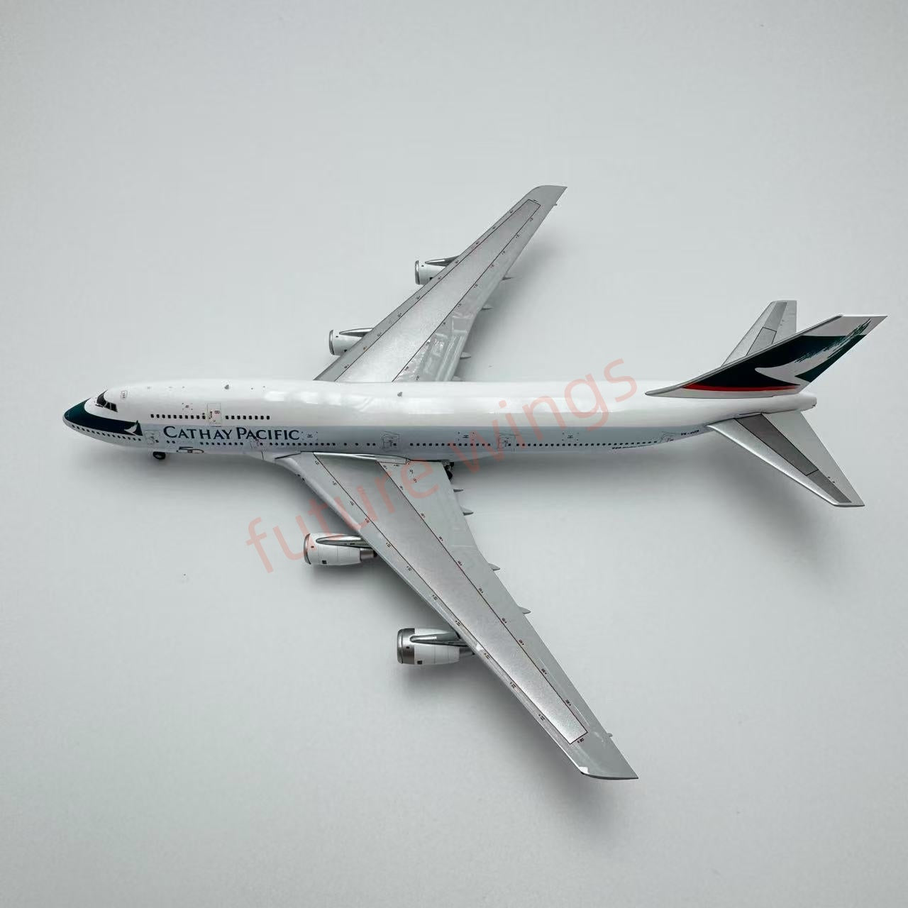 1:400 YY Wings Cathay Pacific B747-300 VR-HON "50years"Free Tractor +Stand