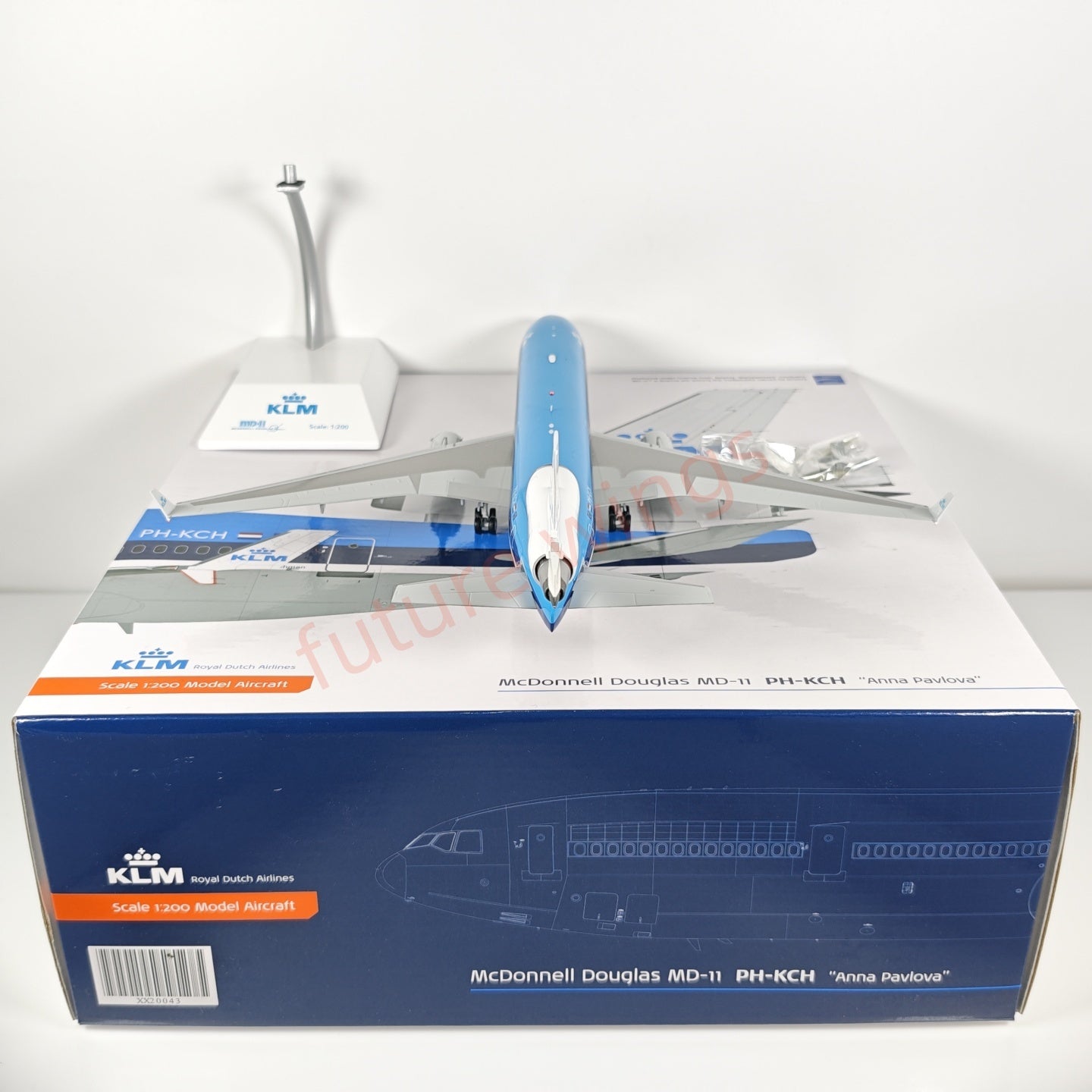 1:200 JC Wings XX20043 KLM McDonnell Douglas MD-11 PH-KCH Aircraft Model