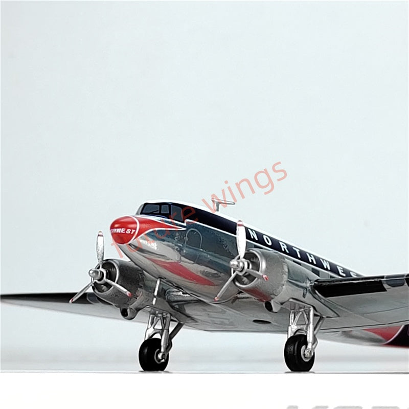 1:200 JC Wings XX2382 Northwest Airlines DC-3 N39544 Diecast Aircraft Model