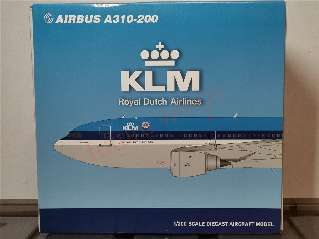 1:200 JC Wings XX2826 KLM A310 PH-AGA Diecast Aircraft Model