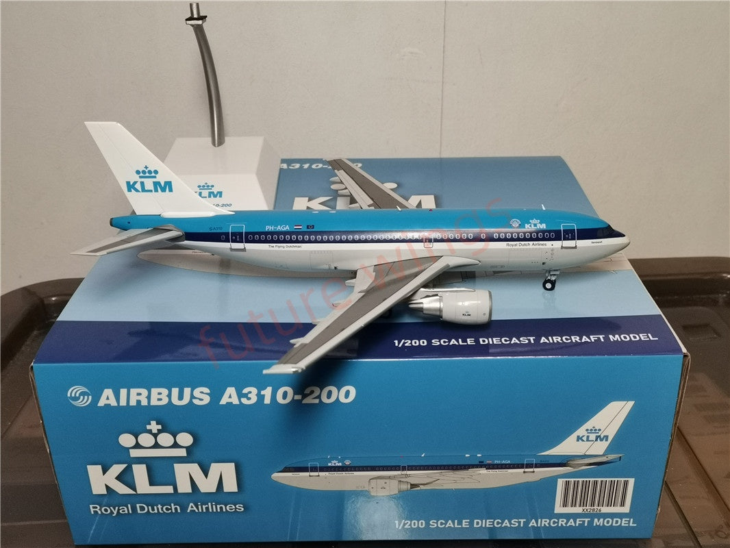 1:200 JC Wings XX2826 KLM A310 PH-AGA Diecast Aircraft Model