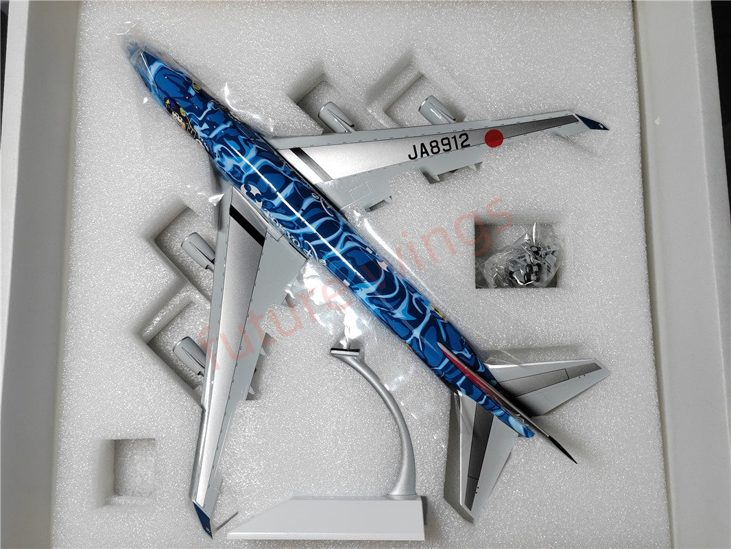 1:200 JC Wings BBOX2530 JAL Japan Airlines B747-400 JA8912 Diecast Aircraft Model