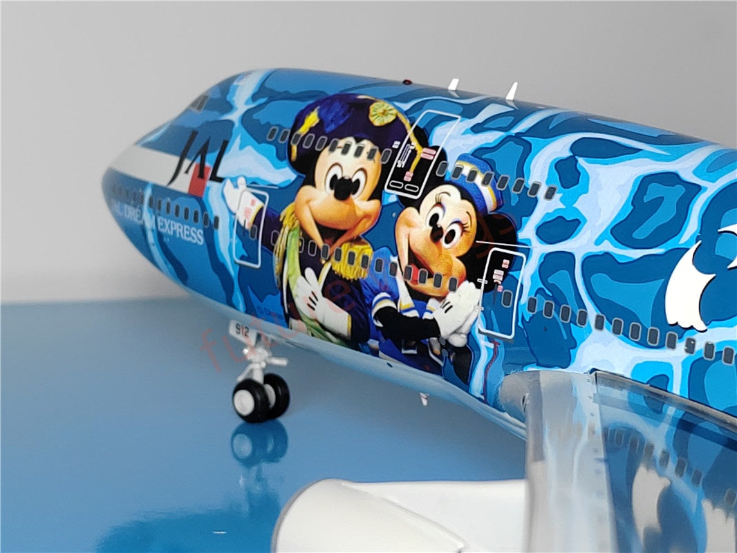 1:200 JC Wings BBOX2530 JAL Japan Airlines B747-400 JA8912 Diecast Aircraft Model