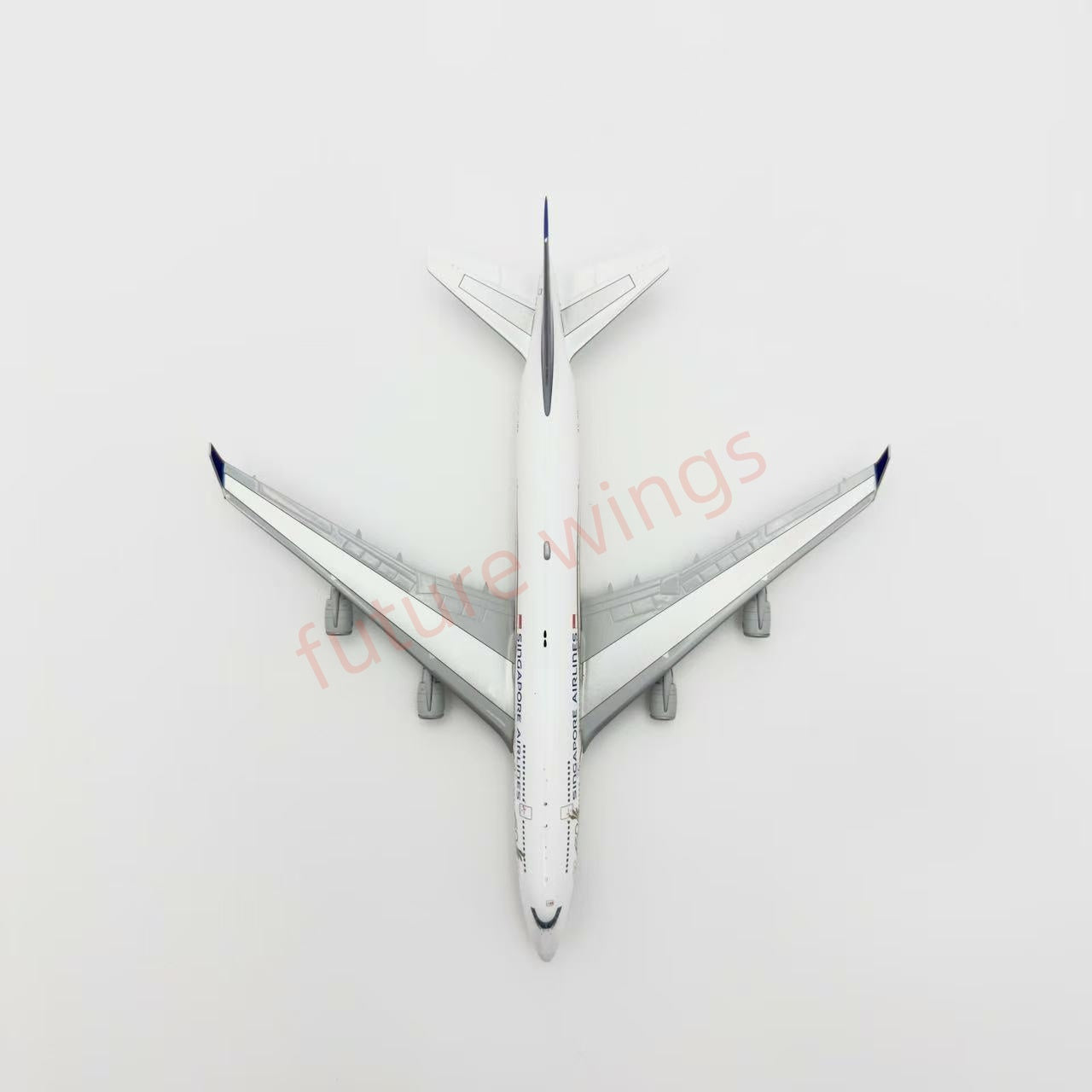 1:400 YY Wings Singapore Airlines B747-400 9V-SMZ “50years” Aircraft Model Free Tractor+Stand