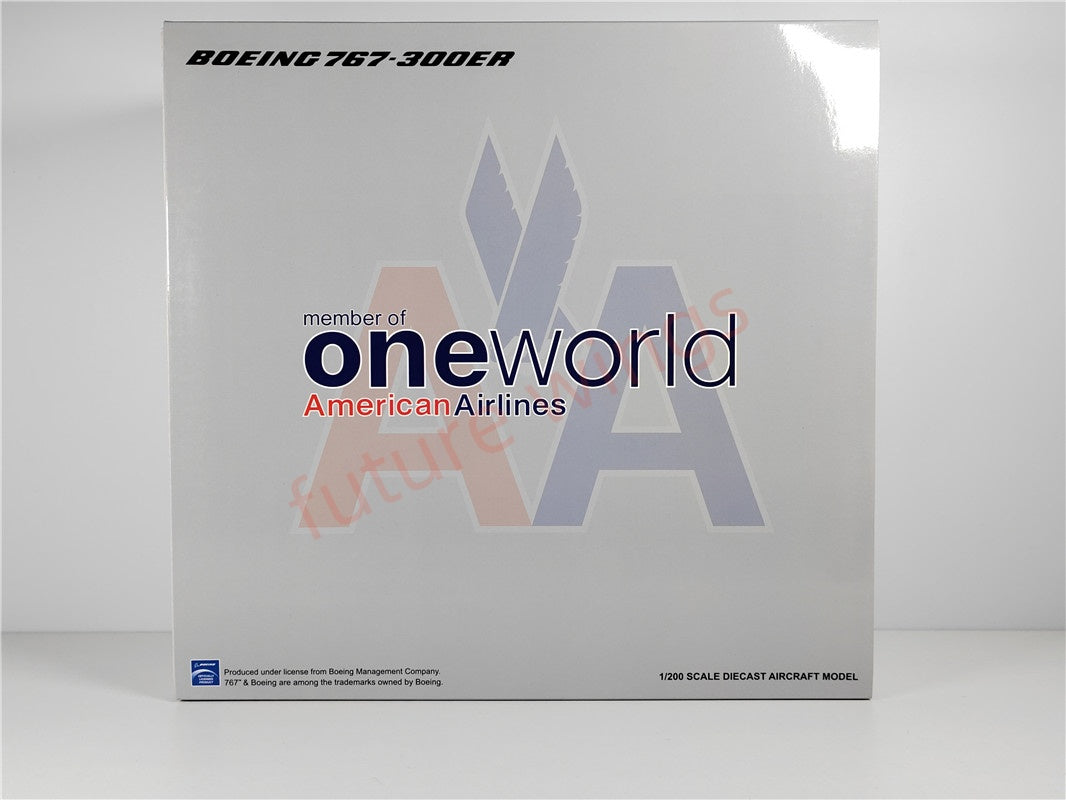 1:200 JC Wings LH2172 American Airlines B767-300ER N395AN "One World"Diecast Aircraft Model
