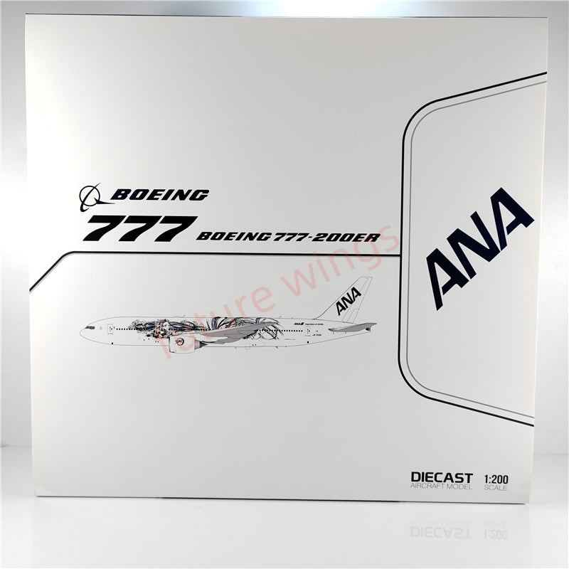 1:200 JC Wings SA2027 ANA B777-200ER JA745A Diecast Aircraft Model