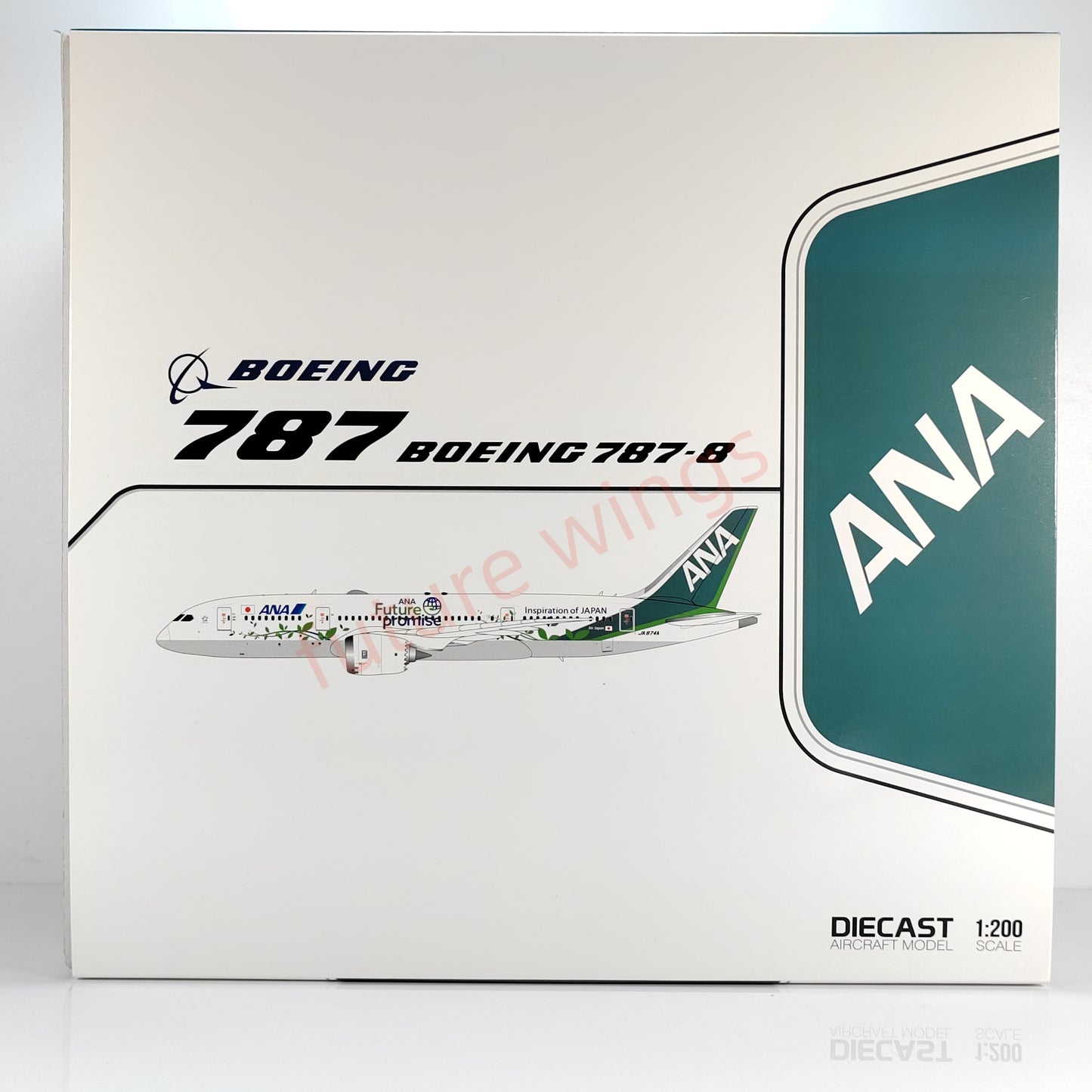 1:200 JC Wings SA2035 ANA B787-8 JA874A Diecast Aircraft Model