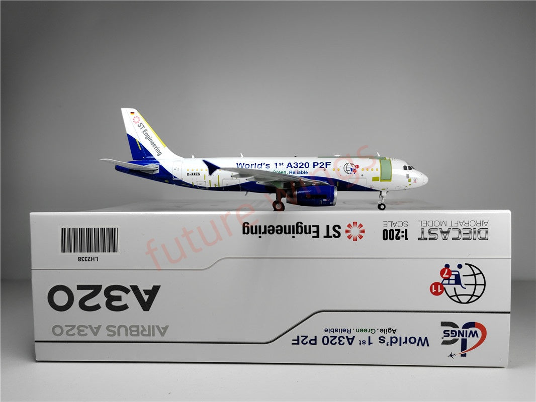 1:200 JC Wings LH2338 Airbus A320P2F D-AAES Diecast Aircraft Model