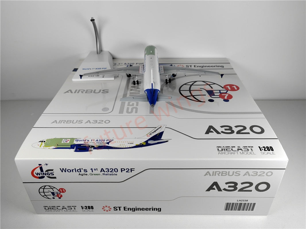 1:200 JC Wings LH2338 Airbus A320P2F D-AAES Diecast Aircraft Model