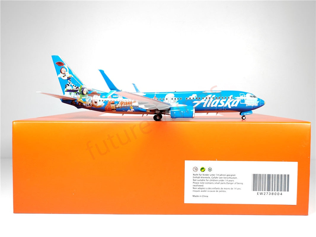1:200 JC Wings EW2738004 Alaska Airlines B737-800 N537AS Diecast Aircraft Model