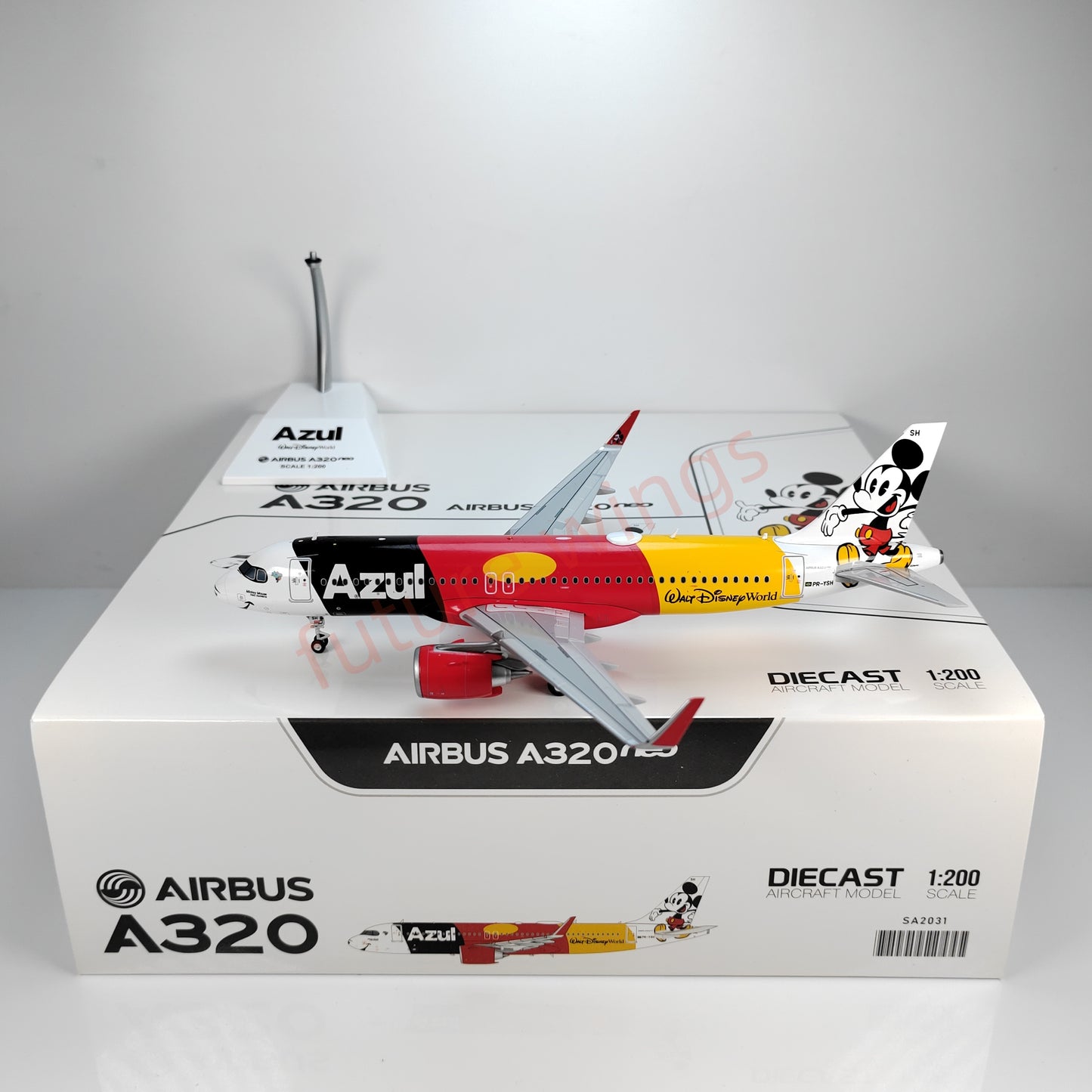1:200 JC Wings SA2031 Azul A320neo PR-YSH Diecast Aircraft Model