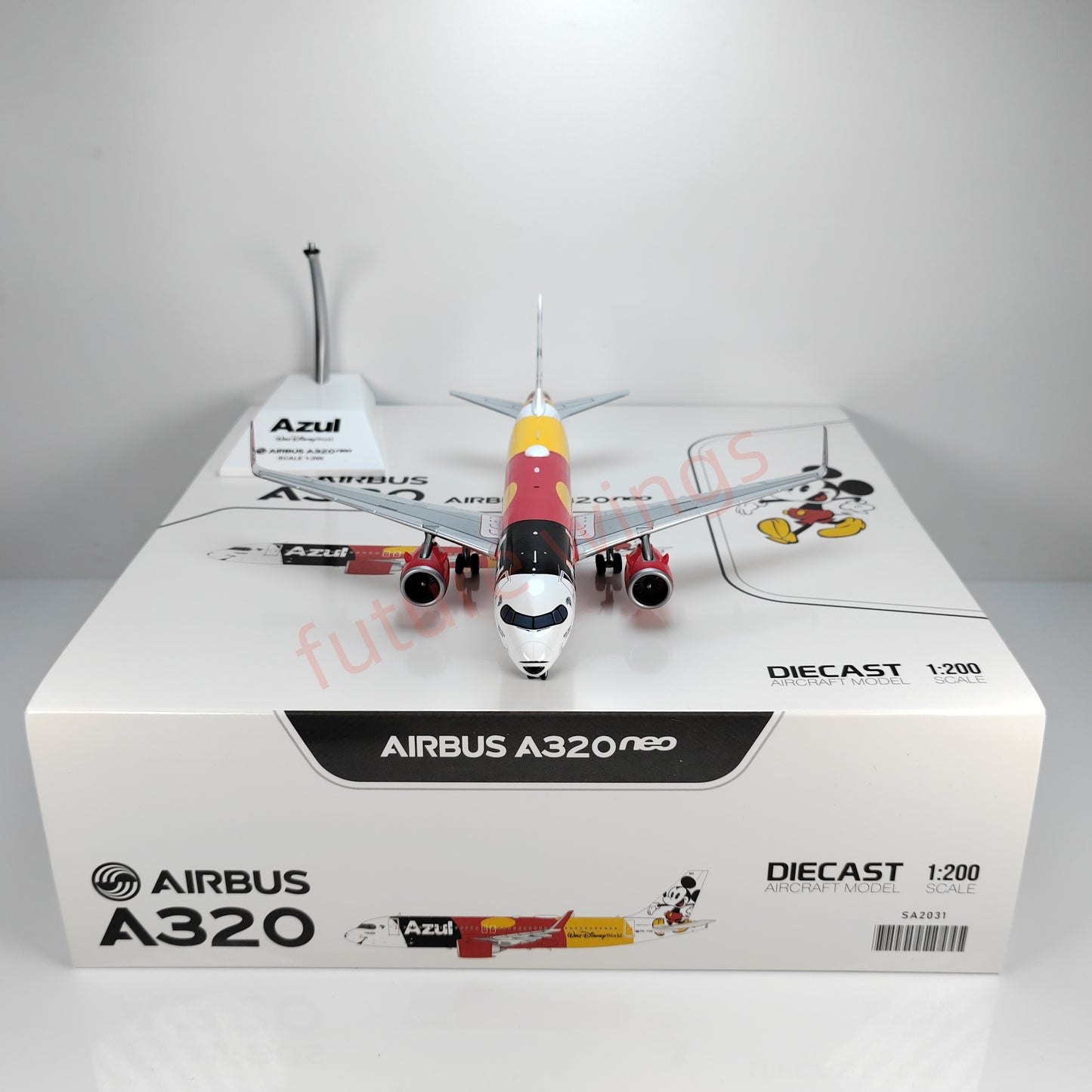 1:200 JC Wings SA2031 Azul A320neo PR-YSH Diecast Aircraft Model
