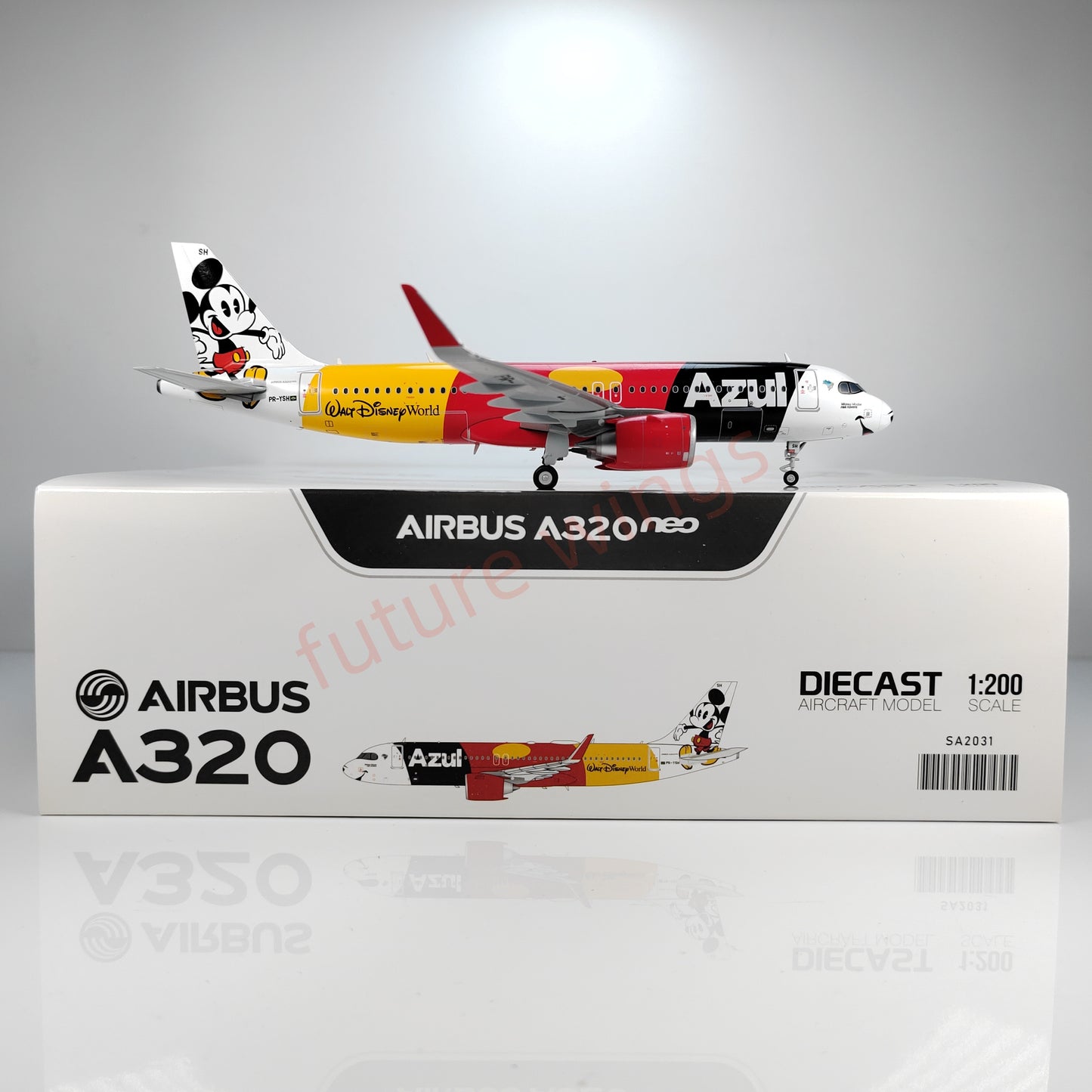 1:200 JC Wings SA2031 Azul A320neo PR-YSH Diecast Aircraft Model