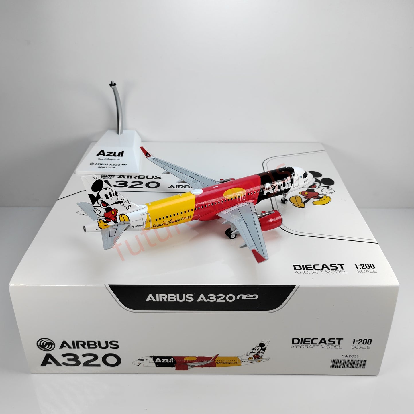 1:200 JC Wings SA2031 Azul A320neo PR-YSH Diecast Aircraft Model