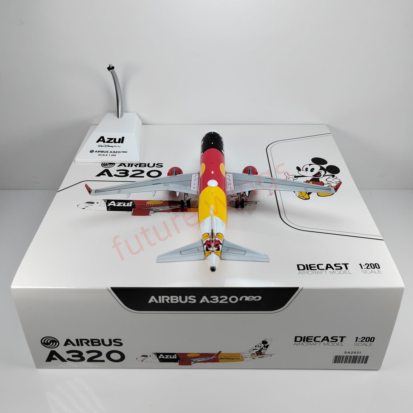 1:200 JC Wings SA2031 Azul A320neo PR-YSH Diecast Aircraft Model