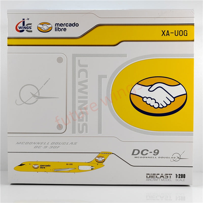 1:200 JC Wings XX20102 Mercado Libre DC-9F XA-UOG Diecast Aircraft Model