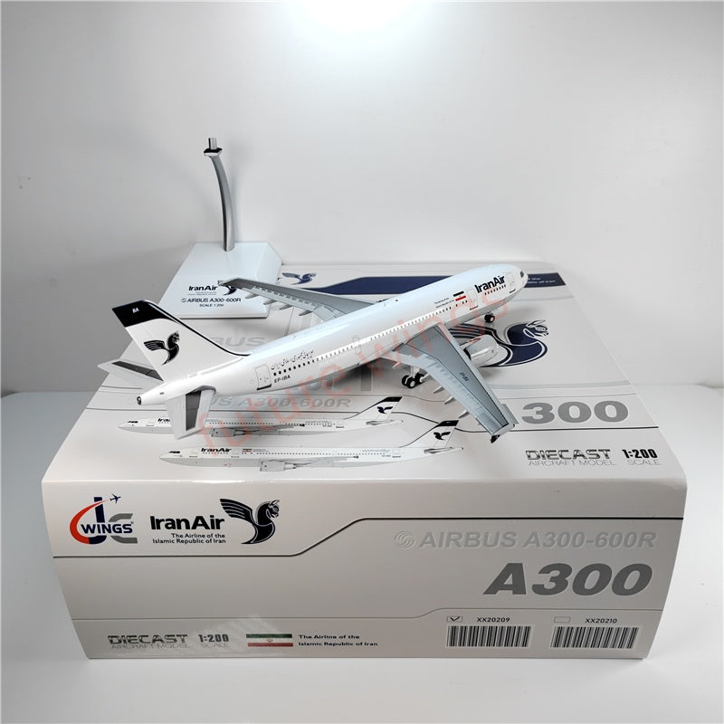 1:200 JC Wings XX20209 Iran Air A300-600R EP-IBA Diecast Aircraft Model