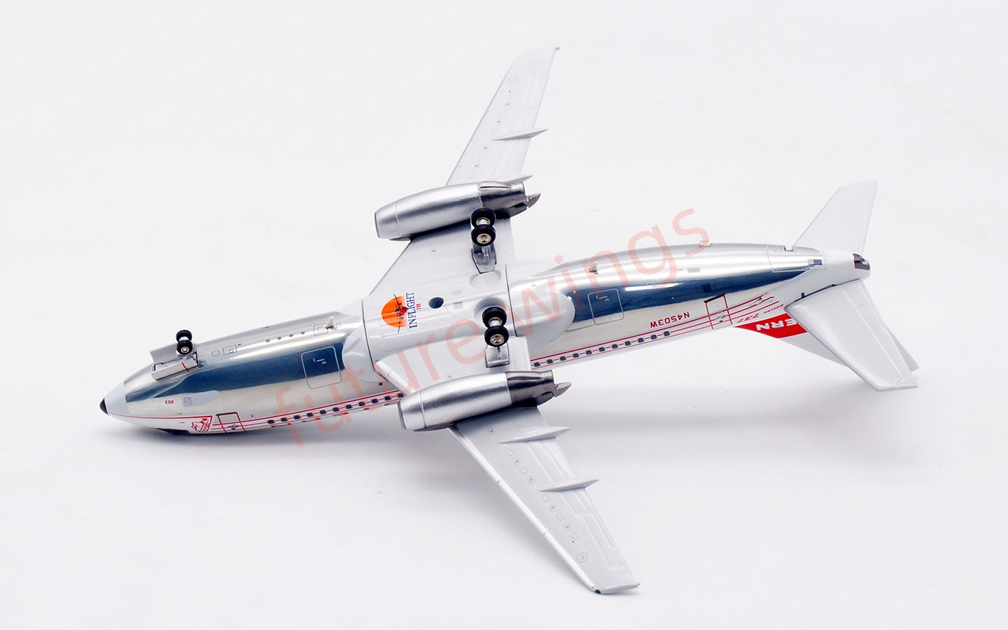 1:200 InFlight200 Western Airlines B737-200 N4503W Diecast Aircraft Model