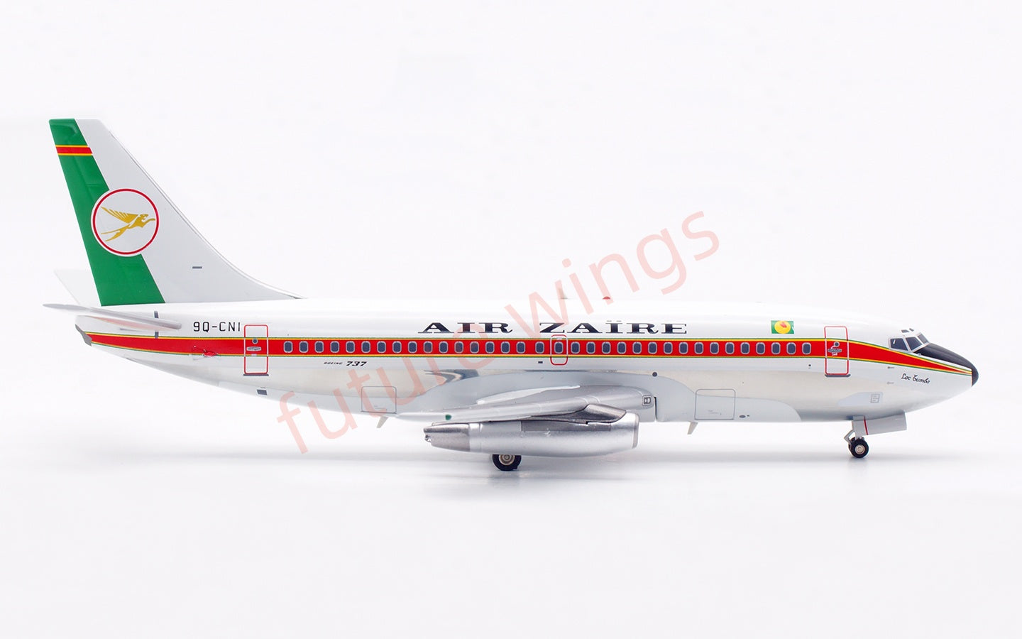 1:200 InFlight200 Air Zaire B737-200 9Q-CNI Diecast Aircraft Model