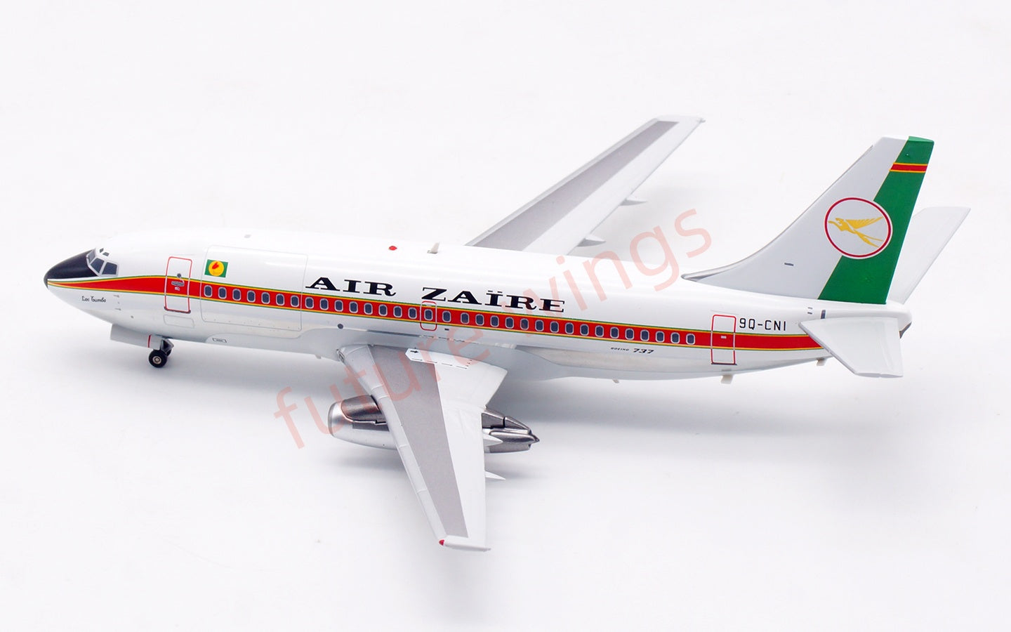 1:200 InFlight200 Air Zaire B737-200 9Q-CNI Diecast Aircraft Model