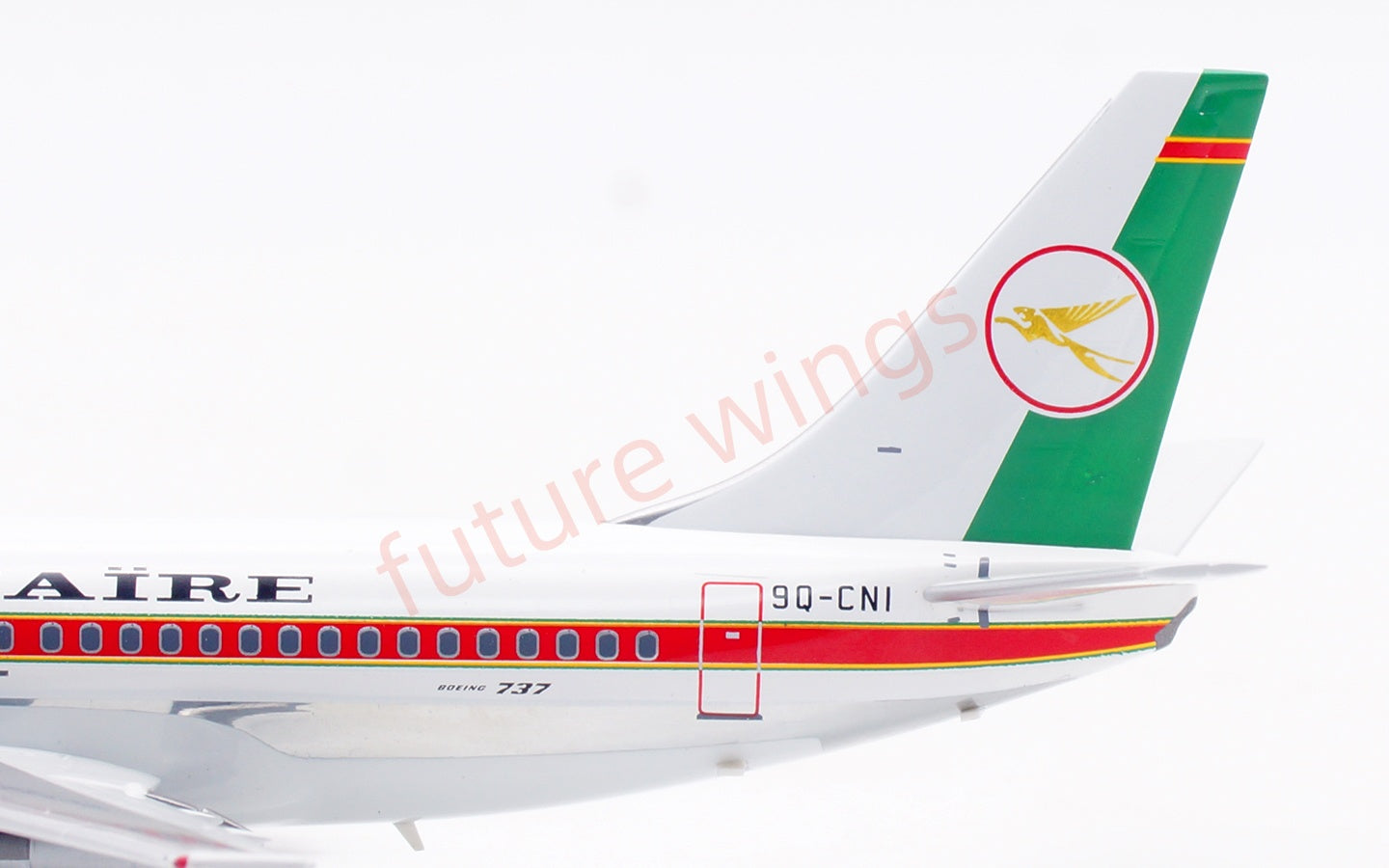 1:200 InFlight200 Air Zaire B737-200 9Q-CNI Diecast Aircraft Model