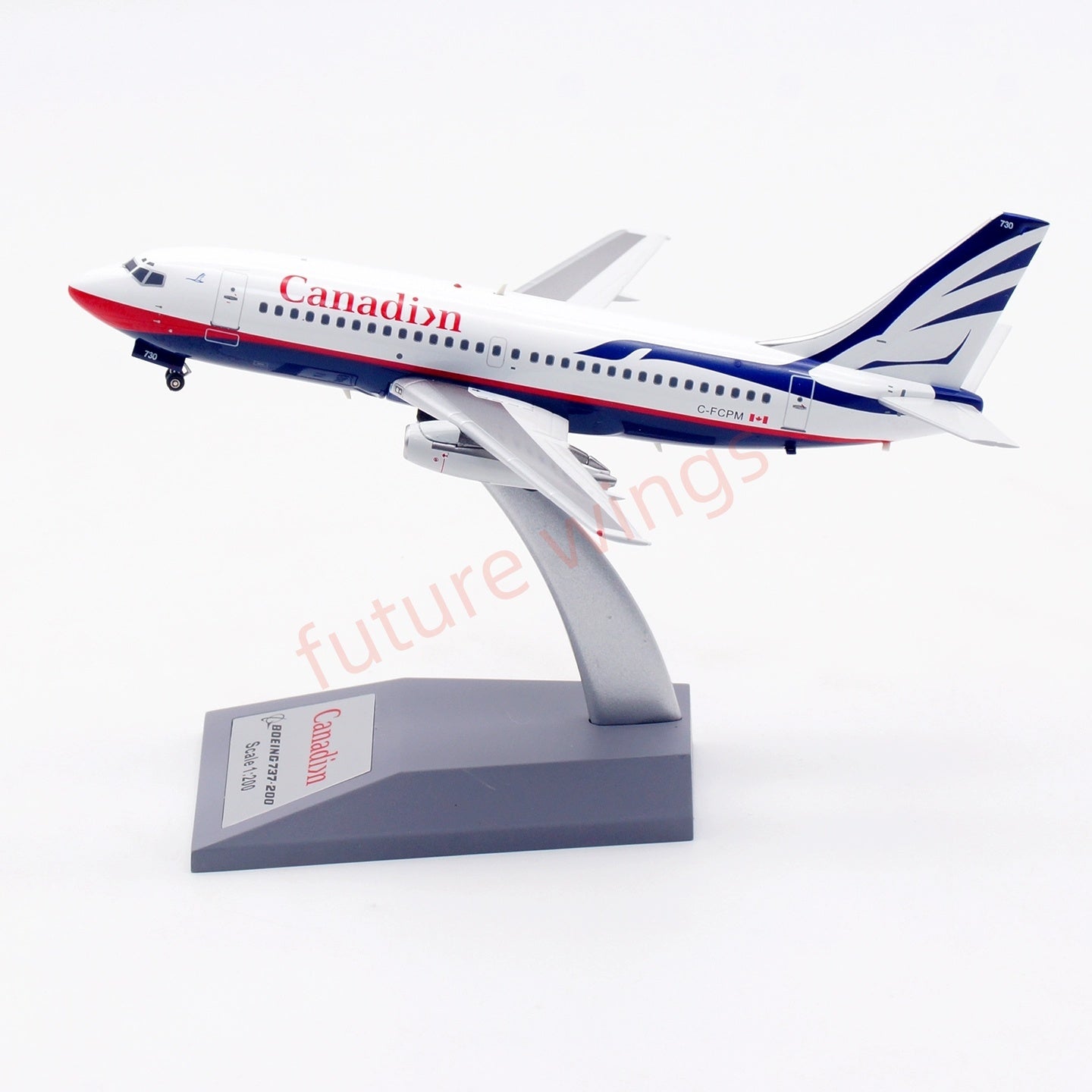 1:200 B-Models Canadian B737-200 C-FCPM Diecast Aircraft Model