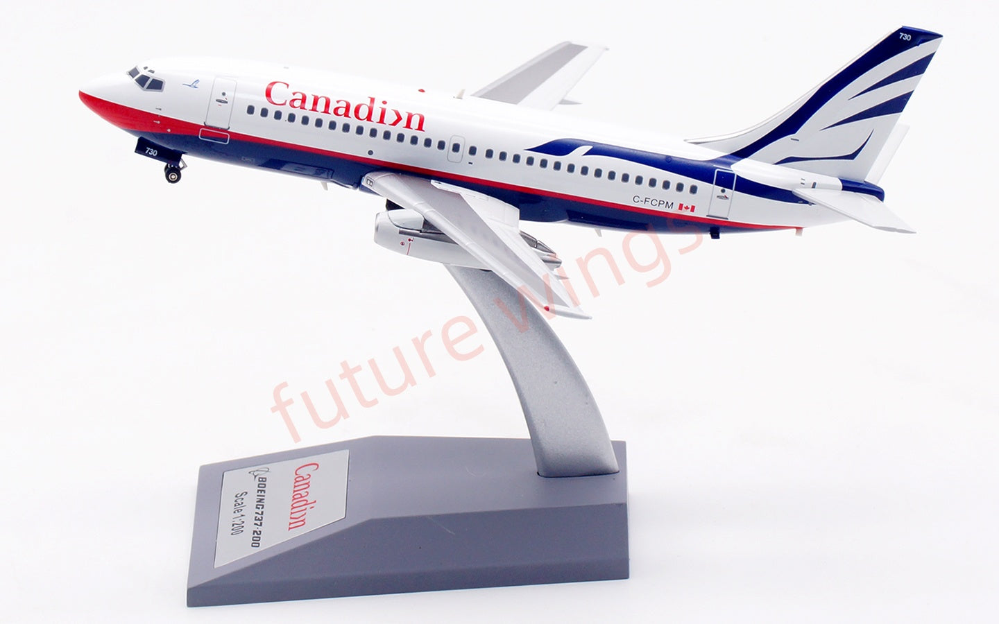 1:200 B-Models Canadian B737-200 C-FCPM Diecast Aircraft Model