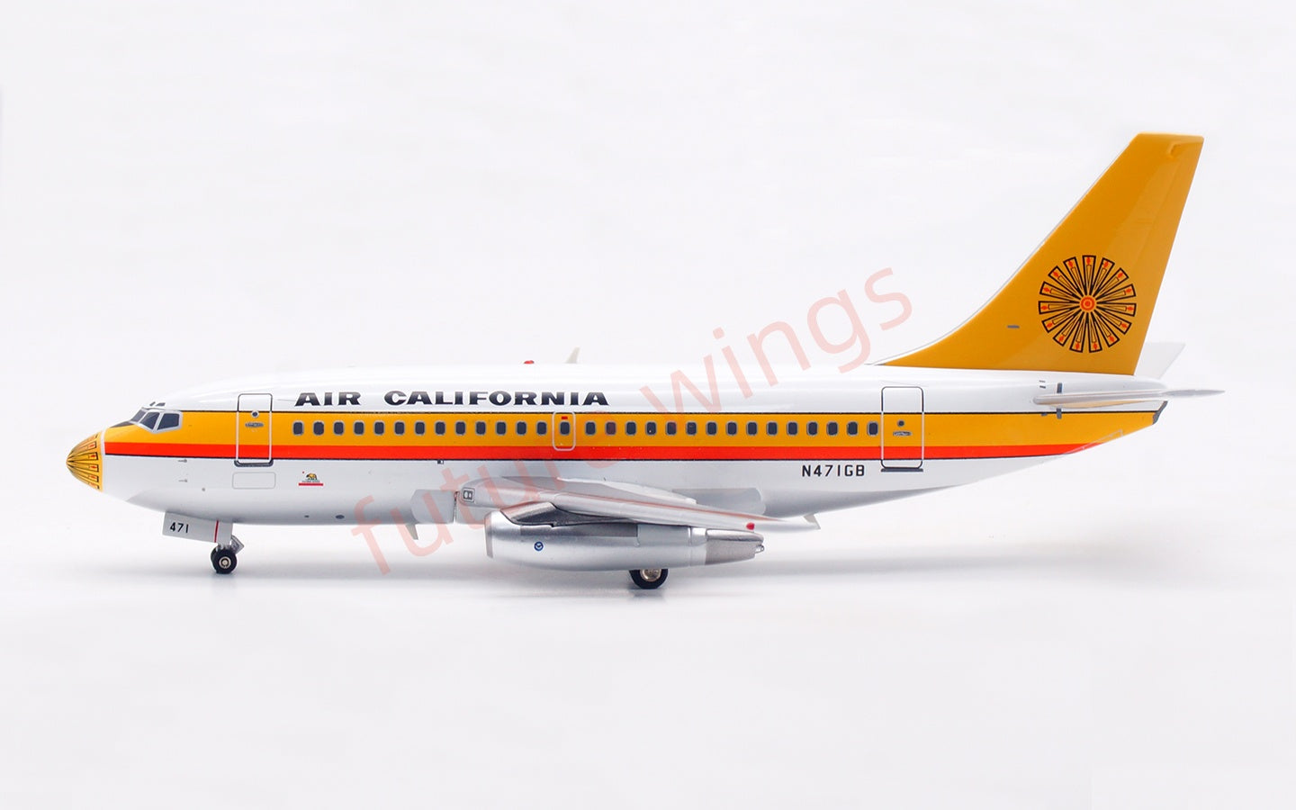 1:200 InFlight200 Air California B737-100 N471GB Diecast Aircraft Model