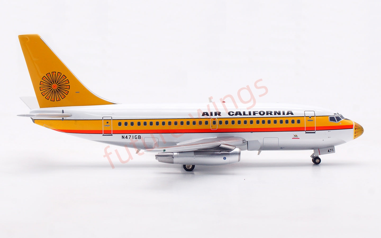 1:200 InFlight200 Air California B737-100 N471GB Diecast Aircraft Model