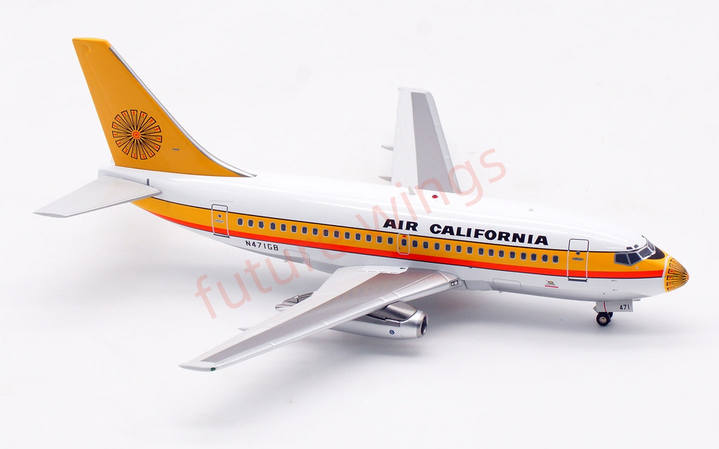 1:200 InFlight200 Air California B737-100 N471GB Diecast Aircraft Model