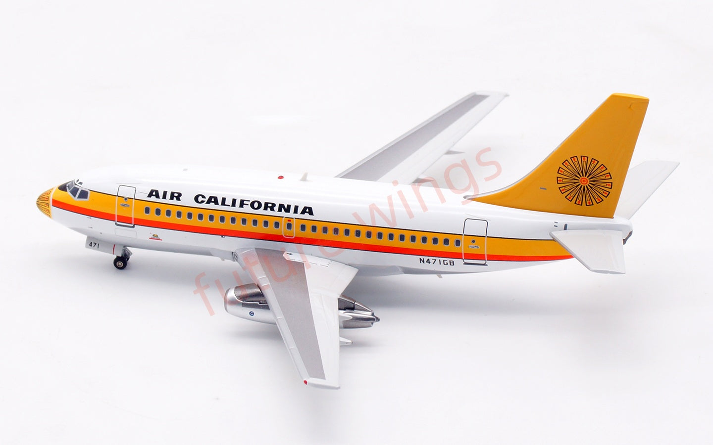 1:200 InFlight200 Air California B737-100 N471GB Diecast Aircraft Model