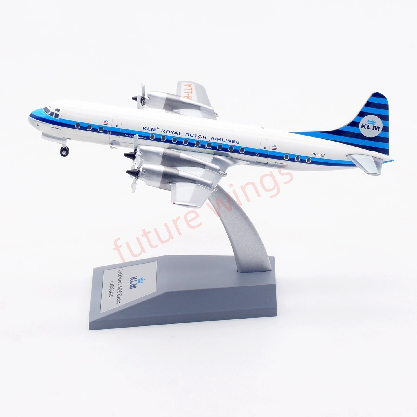 1:200 InFlight200 KLM Lockheed L-188C PH-LLA Diecast Aircraft Model