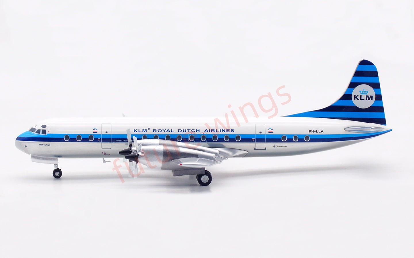 1:200 InFlight200 KLM Lockheed L-188C PH-LLA Diecast Aircraft Model